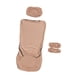 thumbnail image 1 of Fundas elásticas extraíbles para asientos de silla de oficina con fundas para reposabrazos y reposacabezas color camello, 1 of 8
