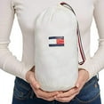thumbnail image 7 of Tommy Hilfiger Womens Packable Hooded Puffer Jacket (Bright White/Navy, Small), 7 of 7