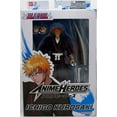 thumbnail image 1 of Bleach 6 Inch Action Figure Anime Heroes - Ichigo Kurosagi, 1 of 2