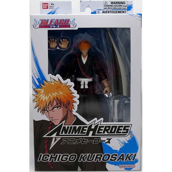 Bleach Figurine Articulée de 6 Pouces Anime Heroes - Ichigo Kurosagi