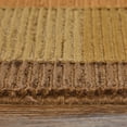 thumbnail image 6 of Feizy Keystone Transitional Color Block, Green/Brown/Orange, 5'6" x 8'6" Area Rug Sheen Handmade Fade Resistant Mid-Century Modern Patchwork Design Carpet for Living Dining Bed Room, 6 of 8