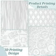 thumbnail image 5 of 24Pcs Polymer Clay Texture Sheets 17.8x25.5cm Clay Texture Mats Clay Texture Tools for Clay Earrings Jewelry Making DIY Crafts, 5 of 6