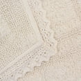 thumbnail image 2 of Home Weavers Inc Home Weavers Opulent Bathmat Absorbent Cotton Machine Washable, Reversible Bath Rug Ivory 24"x40", 2 of 5