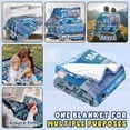 thumbnail image 4 of Birthday Gifts Blanket for 18 Year Old Boys,18 Year Old Boy Birthday Gift Blanket Happy Birthday Blanket 18th Birthday Decorations for Teen Boy Throw Blankets 50"X60", 4 of 6