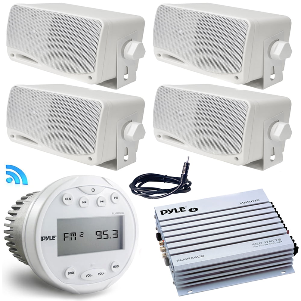 4 inch marine speakers walmart