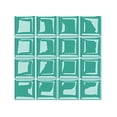 thumbnail image 2 of 3D Crystal Tile Sticker Creative Waterproof Self-adhesive Art Wall Decor, 2 of 8