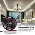 thumbnail image 2 of LED Strip Lights, Smart WiFi Waterproof LED Rope Lights, 20 Colors Changing Tape Light with 12V Power Supply for Room, Bedroom, TV, Kitchen, Desk, 2 of 9