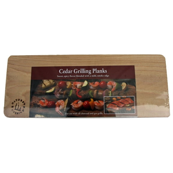 Nature's Cuisine Cedar Wood Grilling Plank 14 in. L X 5.5 in. W 4 pc