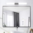 thumbnail image 3 of Luz de espejo de baño 42cm-12W 1000Lumen Luz de pared LED, luz blanca fría de 6000K, IP44 a prueba de agua, sin parpadeo, súper brillante Vhermosa GX-036-1, 3 of 6