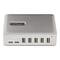 7-Port USB-C Hub, Self-Powered, Space Gray