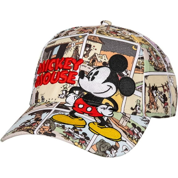 Adult Hat Comic Print Mickey
