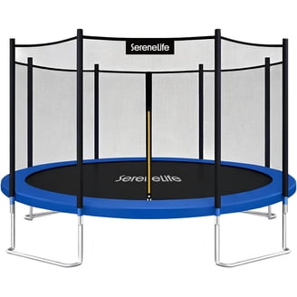 サプリウム　サプリューム　14インチ Plum Play Wave 14' Trampoline, with Safety Enclosure, Black/Green