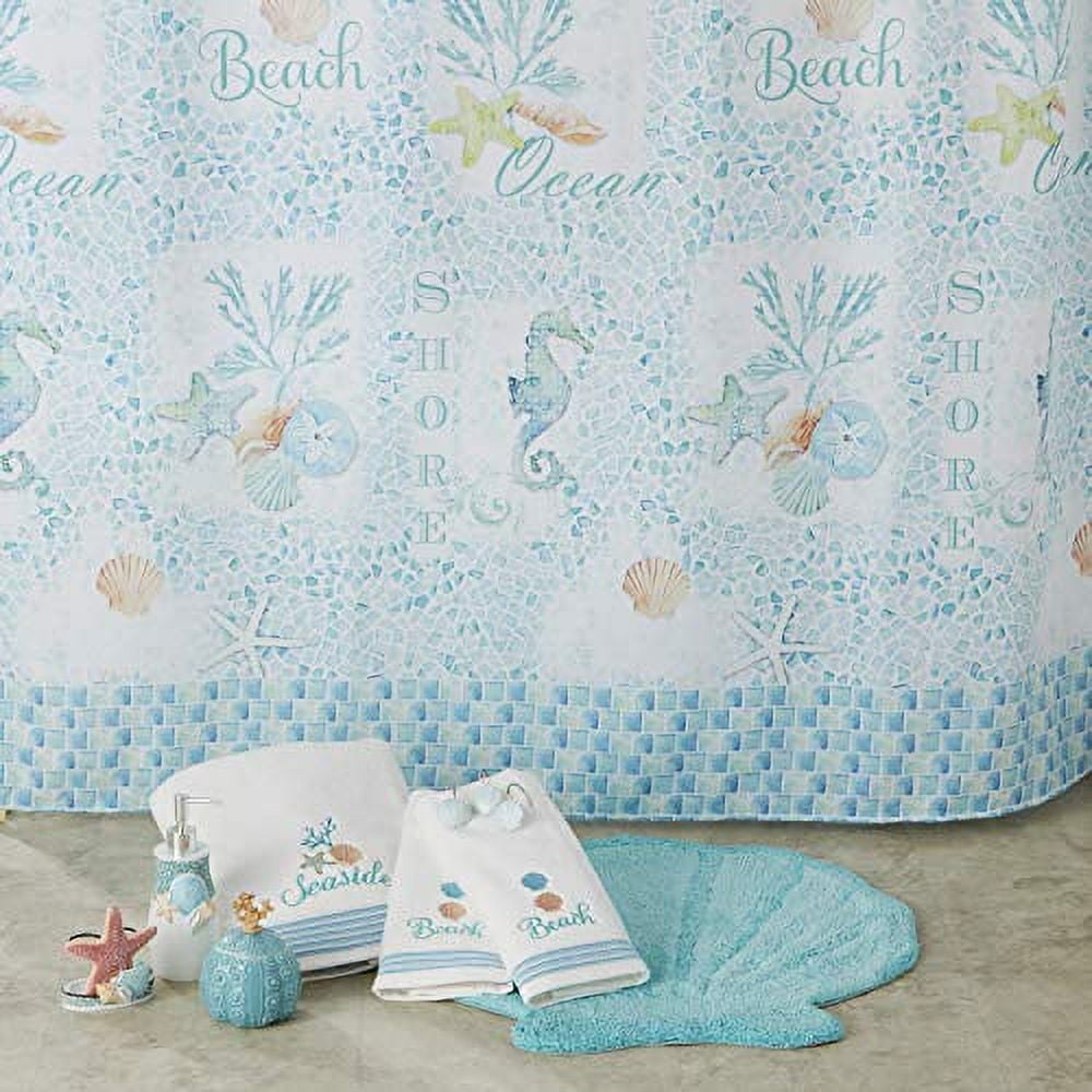 SKL Home South Seas Resin Toothbrush Holder, Turquois