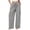 Gray, variant on TFEOQRY Womens Cargo Pants with Pockets Elastic Waist Drawstring Solid Color Loose Casual Wide Leg Pants