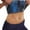 Blue, variant on Waist Trainer for Women Shaper Sauna Sweat Belt Waist Trimmer Blue (Blue,S)