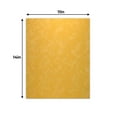 thumbnail image 2 of Yellow Suede Texture 11x14 Backing Board - Uncut Photo Mat Board (10-Sheets), 2 of 4