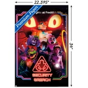 Five Nights at Freddy's: Security Breach - Key Art Wall Poster, 22.375 x 34