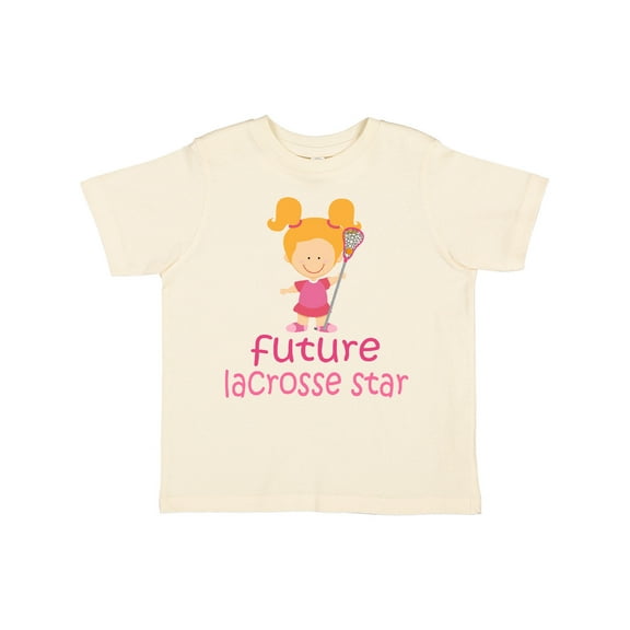 Inktastic Future Lacrosse Star Girl Girls Toddler T-Shirt