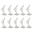 thumbnail image 2 of 10 Pcs Action Figure Stand, High Stability Doll Model Support Holder Display Base for 6 Inch Action Dolls Models, 2 of 8