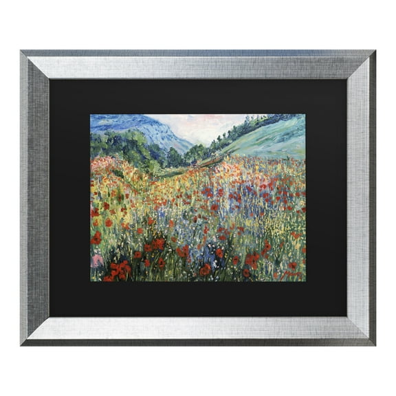 Trademark Fine Art 'Field of Wild Flowers' Canvas Art by Masters Fine Art