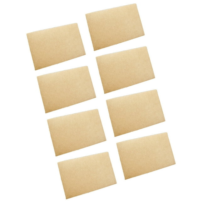 FUTUREORYY 60 Pcs Document Envelope Kraft Paper for Multipurpose Use Bills Checks Friends