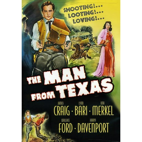 Man From Texas (DVD), Alpha Video, Western