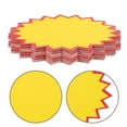 thumbnail image 4 of Pungan price tag 100 Blank Star Burst Sale Signs 4.3x2.4in - Garage Sale Supplies, Price Labels,4.33"X3.15"(LxW), 4 of 10