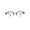 Tortoise, variant on Optical Quality Round Half Horn Rim Luxury Circle Lens Eyeglasses Frame Shiny Black