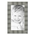 thumbnail image 2 of ArtToFrames 16" x 29" Platinum Ridge Brushed Slvr Picture Frame, 16x29 inch Silver Wood Poster Frame (WOM-5249),  Pack, 2 of 6