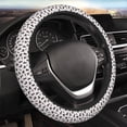 thumbnail image 4 of Uemuo Poodle Dog Printed Car Elastic Steering Wheel Cover - Universal Car Accessory for Diverse Cars Anti-Slip, and Comfortable- 15", 4 of 8
