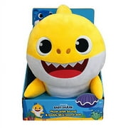 WowWee 18" Plush Pinkfong Baby Shark with Daddy Shark Singing Plush Clip