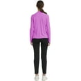 thumbnail image 4 of MoFiz Womens Full Zip Running Jacket UPF 50+ Sun Protection Long Sleeve Sports Shirts, 4 of 9