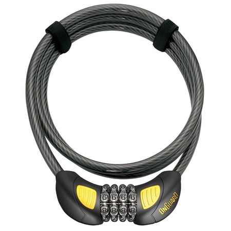 OnGuard 8062 Terrier Combo Cable Lock 7' x 6mm
