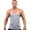 Gray, variant on HBYJLZYG Workout Tank Tops For Men, Summer Racerback Athletic Work Pullover Round Neck Sleeveless T-Shirts Workout Clothes