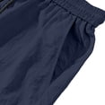 thumbnail image 5 of GUZOM Mens UPF 50+ Sun Protection Hoodie 2 Piece Set, Lightweight Quick Dry Athletic Shorts and Jacket Breathable Activewear, Big and Tall Sizes S-4X Navy,Size 4XL, 5 of 9