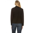thumbnail image 4 of Moa Collection Women's Casual Long Sleeves Office Workwear Solid Blazer Jacket S-3XL, 4 of 5