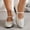 Beige, variant on YOUYEDIAN Mary Jane Shoes Women Fashion Wedge Heel Slip On Versatile Rhinestone Deco Round Toe Comfy Shoes Casual One Strap Outdoor Walking Dress Shoes