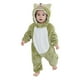 thumbnail image 1 of Pijamas Para Niños Pequeños Otoño Invierno Bebé Infantil Unisex Niño Pijama De Felpa Onesie Traje De Animal Perezoso De Una Pieza Verde Odeerbi  LM103-2953, 1 of 8
