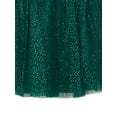 thumbnail image 7 of Wonderluxe Baby Girls' Long Sleeve Velvet Dress, 3-Piece Set, Sizes 0-3M-24M, 7 of 7