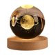 thumbnail image 3 of Lámpara de noche con bola de cristal 3D, decoración para el hogar, lámpara de mesa, lámpara de noche compacta para Estrellado, 3 of 9