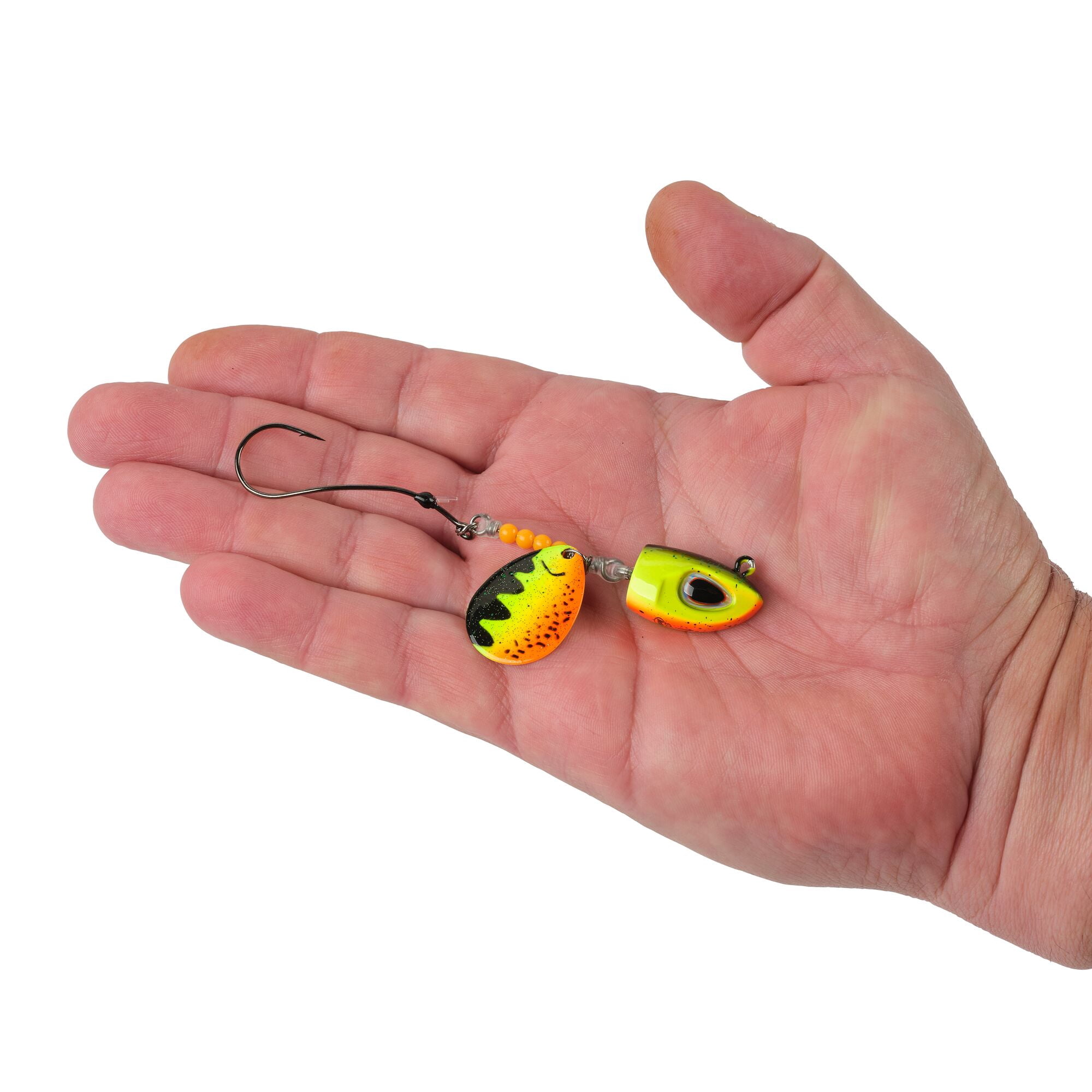 Berkley Bladed Rawler Jig, Crawler Jigs, Hot Chub (1 Count)