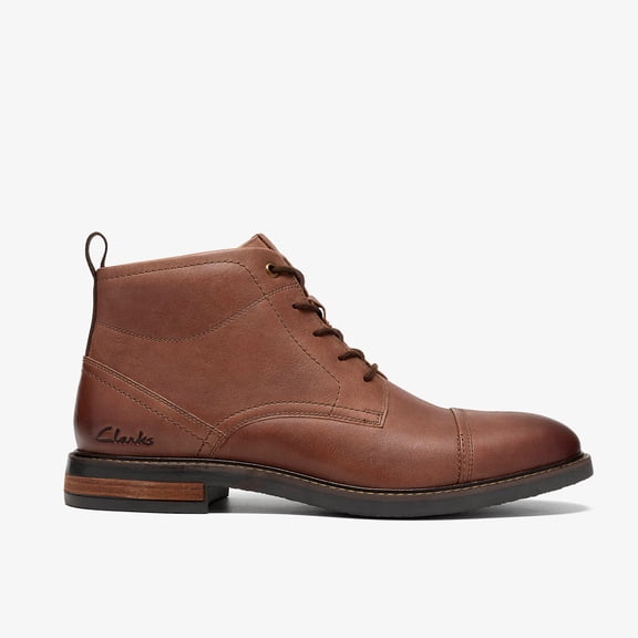 Clarks Mens Jaxen Cap Boot Chukka Boots