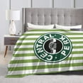 thumbnail image 4 of Friends Tv Show Central Perk Fleece Blanket, Very Soft Microfiber Flannel Blanket for Couch Warm and Cozy for All Seasons, 4 of 6