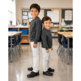thumbnail image 6 of ClassExceed Kids Boys & Girls Fleece Crewneck Sweatshirt, Charcoal Heather, XS, 6 of 8