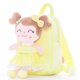 thumbnail image 1 of Gloveleya, regalos de regreso a la escuela para niñas, mochila para niños, mochilas para niñas pequeñas con felpa suave, muñeca de primavera para niñas, juguetes amarillos de 9 pulgadas, 1 of 5