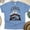 CarolinaBlue, variant on Women's Short Sleeve Graphic T-Shirt, O Come Let Us Adore Him Nativity Scene Tee, Black, Size XL