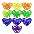 thumbnail image 3 of 2.36in Rattan Heart-Shaped Vine - Natural Rattan Material, Flexible Design for Wreaths, Garlands & Home Decor, Handmade Craft Vine, Perfect for Spring, Wedding & Festival Arrangements, 1kit, 3 of 6