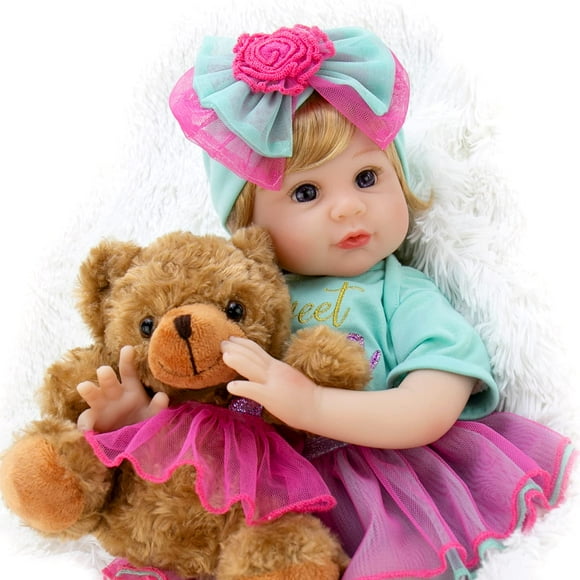 Muñeca Reborn Milidool realista para niña recién nacida de 56 cm con Acc