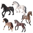 thumbnail image 2 of Animal Playset modelo Horse modelo colección ciencia juguete educativo modelo Animal realista figuras conjunto para ornamento niñas familia SM SunniMix Juguetes de simulación, 2 of 8