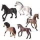 thumbnail image 2 of Animal Playset modelo Horse modelo colección ciencia juguete educativo modelo Animal realista figuras conjunto para ornamento niñas familia SM SunniMix Juguetes de simulación, 2 of 8